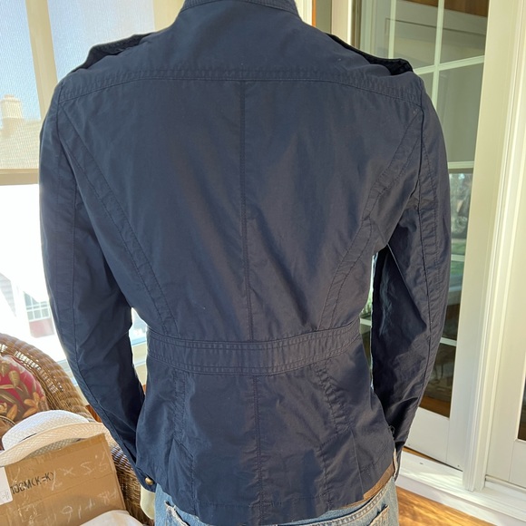 Jones New York Signature Petite Military Style Jacket - Picture 5 of 9